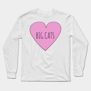 Love Big Cats Long Sleeve T-Shirt